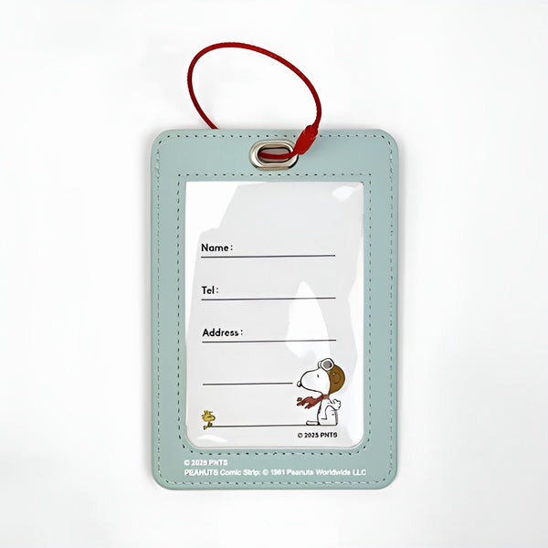 Peanuts Snoopy Travel Luggage Name Tag - Comic Strip
