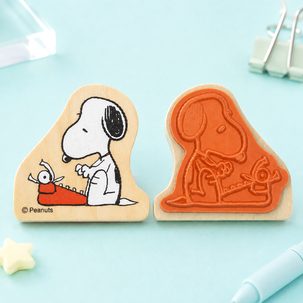 Peanuts Snoopy Wood Piece Stamps