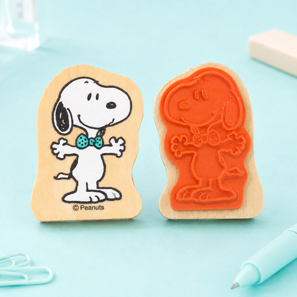 Peanuts Snoopy Wood Piece Stamps
