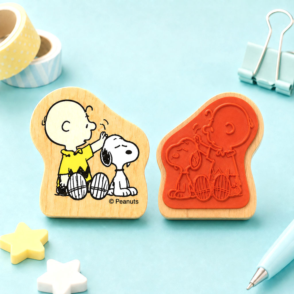 Peanuts Snoopy Wood Piece Stamps
