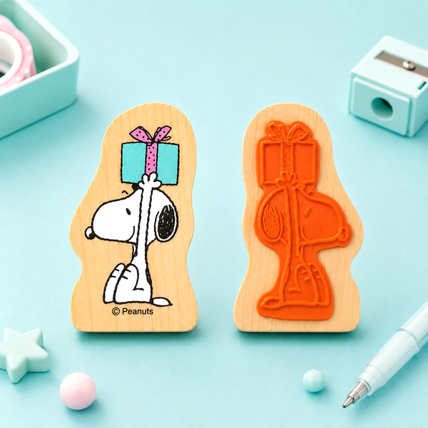 Peanuts Snoopy Wood Piece Stamps