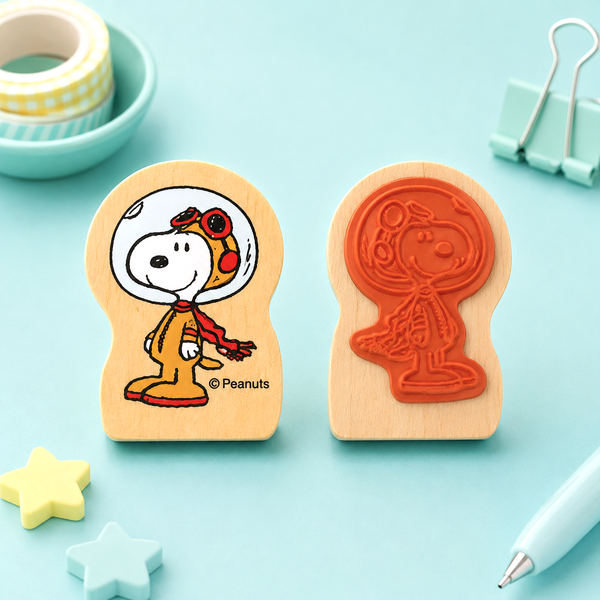 Peanuts Snoopy Wood Piece Stamps
