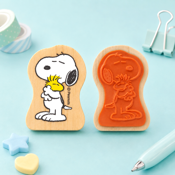 Peanuts Snoopy Wood Piece Stamps