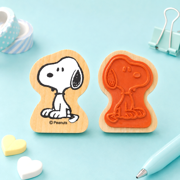 Peanuts Snoopy Wood Piece Stamps