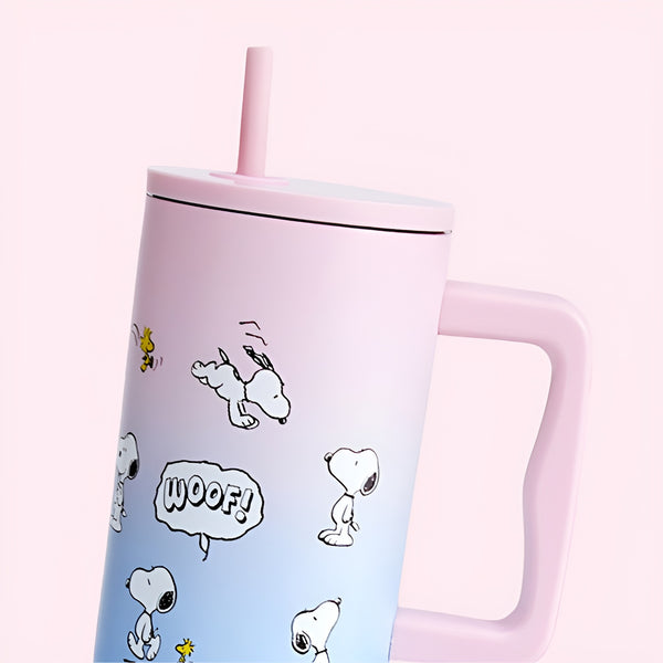 Peanuts Snoopy Woof Travel Tumbler - Limited Ombre Color