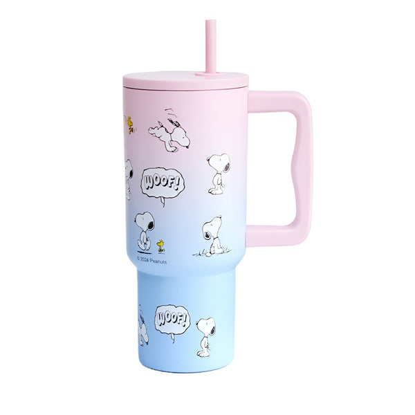 Peanuts Snoopy Woof Travel Tumbler - Limited Ombre Color