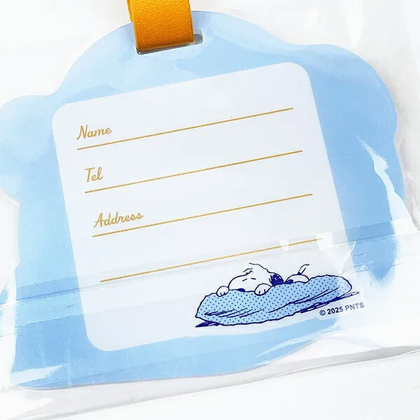 Peanuts Snoopy Acrylic Luggage Tag - Chill Series - Chill Out