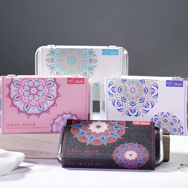 Pearlescent Dreams Watercolor Palette - 24 Color Set