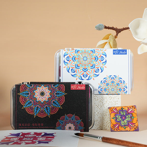 Pearlescent Dreams Watercolor Palette - 24 Color Set