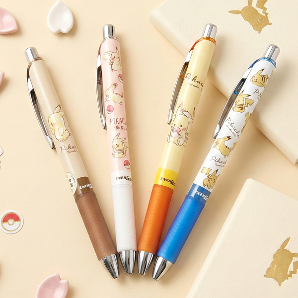 Pentel Energel Gel Pen - Pikachu Number 205 - Limited Candy Quest Collection