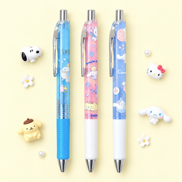 Pentel Energel Mechanical Pencil - Snoopy & Sanrio