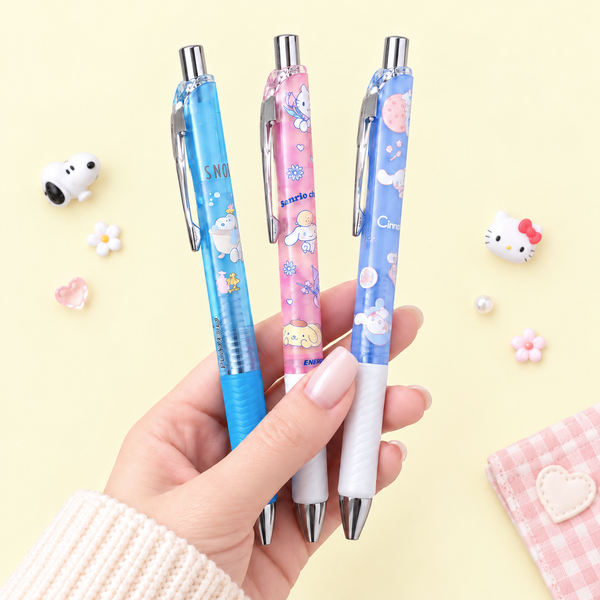 Pentel Energel Mechanical Pencil - Snoopy & Sanrio