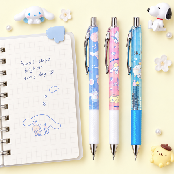 Pentel Energel Mechanical Pencil - Snoopy & Sanrio