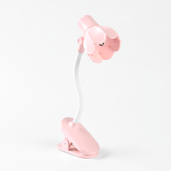 Petal Shine Mini Clip Lamp