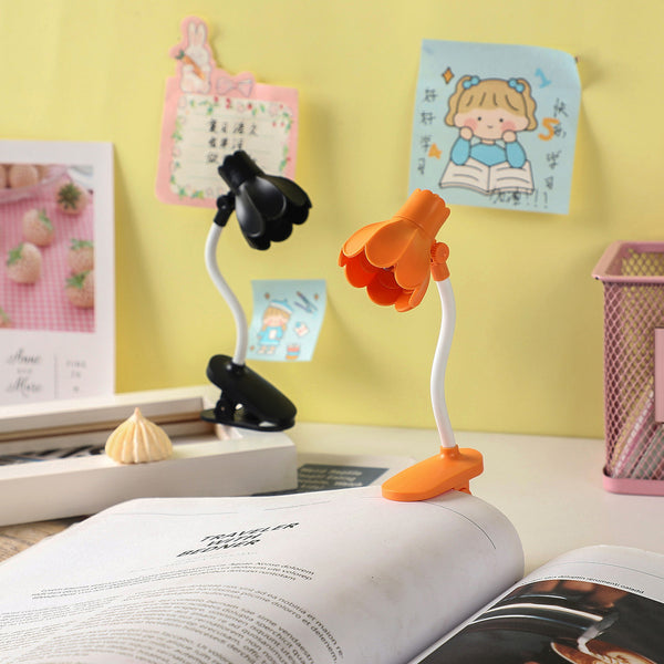 Petal Shine Mini Clip Lamp