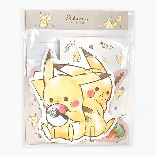 Pikachu Number 205 Letter Set - Beige - LIMITED STOCK