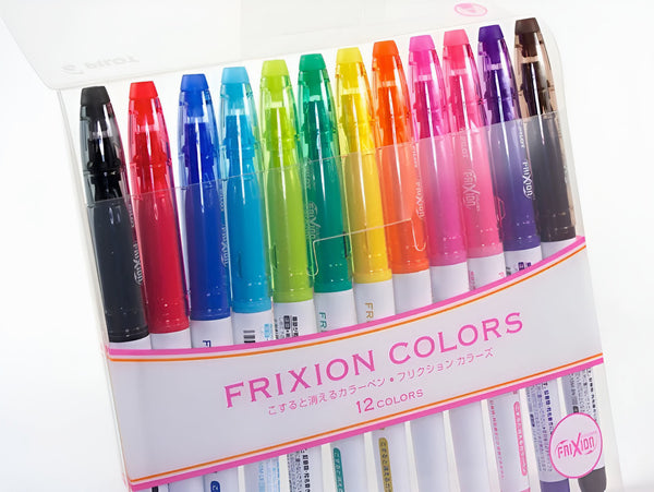 Pilot Frixion Colors Erasable Marker - 12 Color Set