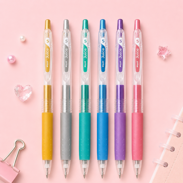 Pilot Juice Gel Pens - Metallic - Set of 6