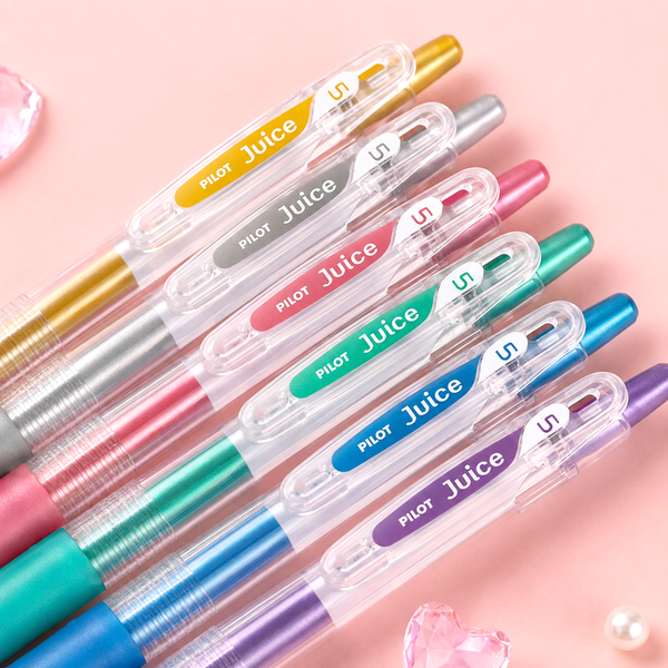 Pilot Juice Gel Pens - Metallic - Set of 6