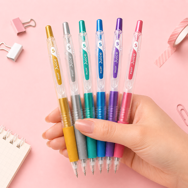 Pilot Juice Gel Pens - Metallic - Set of 6