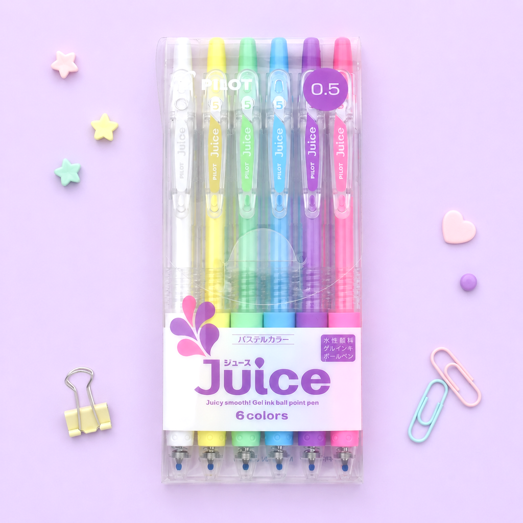 Pilot Juice Gel Pens - Pastel - Set of 6