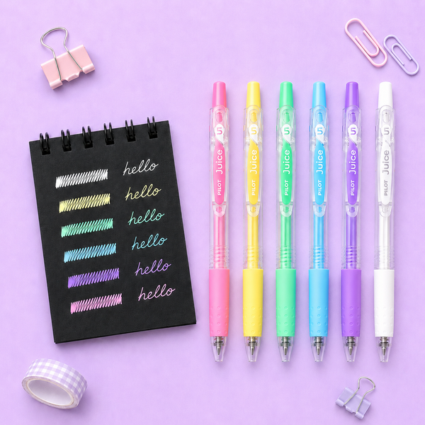 Pilot Juice Gel Pens - Pastel - Set of 6