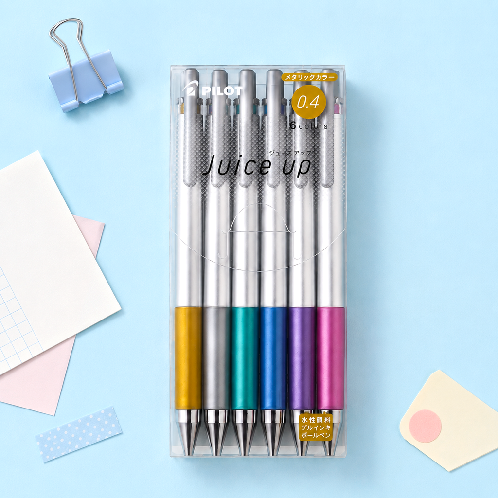 Pilot Juice Up Gel Pen - Metallic - 6 Color set