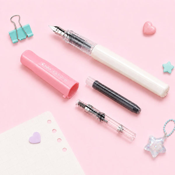 Pilot Kakuno Fountain Pen - Fine Nib