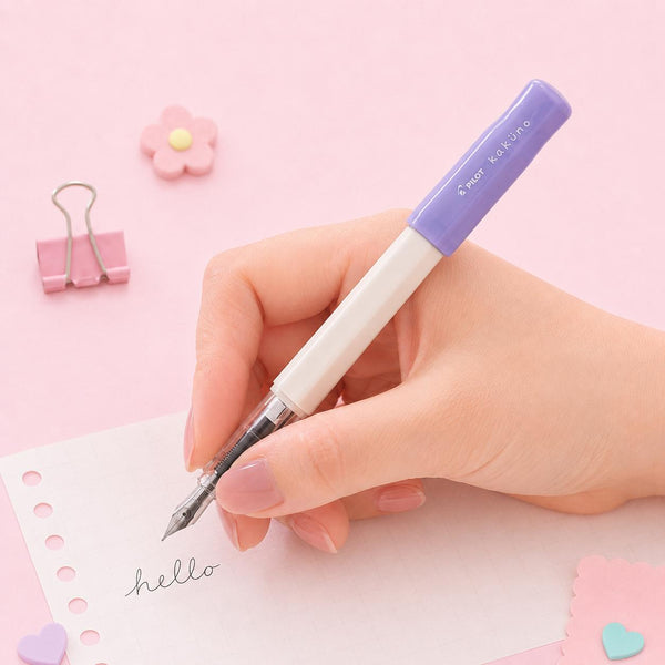 Pilot Kakuno Fountain Pen - Fine Nib