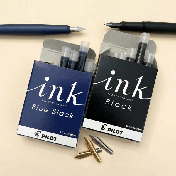 Pilot Ink Cartridges - 12 Pack