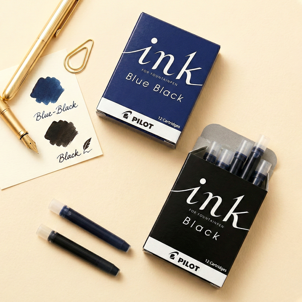 Pilot Ink Cartridges - 12 Pack