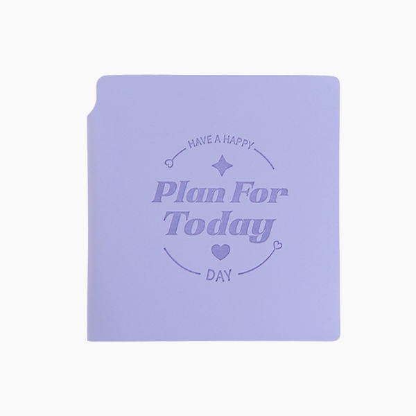 Plan For Today Square Pocket Planner + Pen