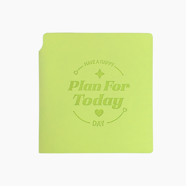 Plan For Today Square Pocket Planner + Pen