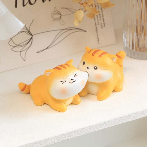 Playful Mini Tiger Figures