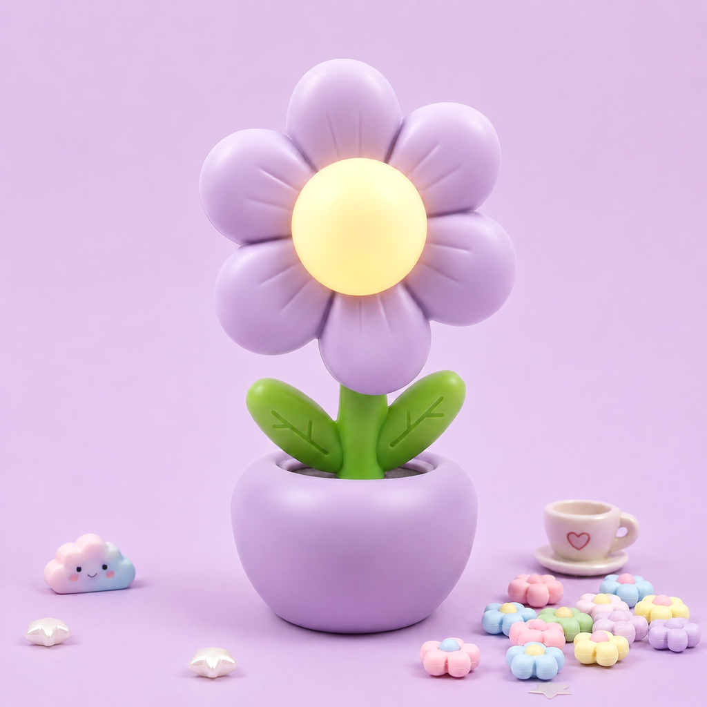 Playful Pop Flower Lamp