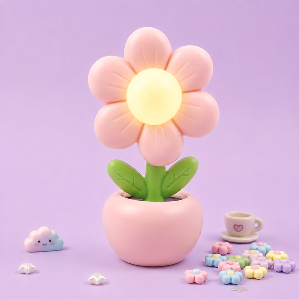 Playful Pop Flower Lamp