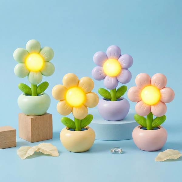 Playful Pop Flower Lamp