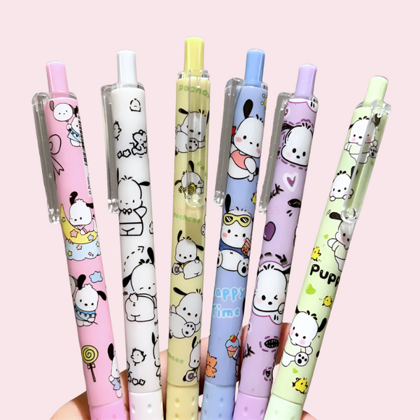 Pochacco Puppy Gel Pens