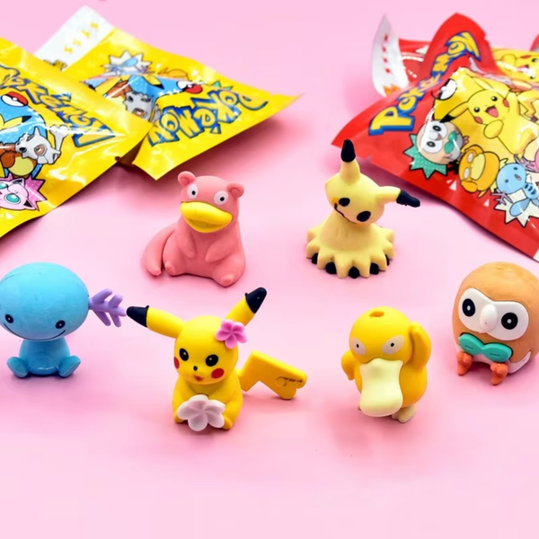 Pokémon Figure Eraser - Surprise Pack - Limited Candy Quest Collection - PRE-ORDER