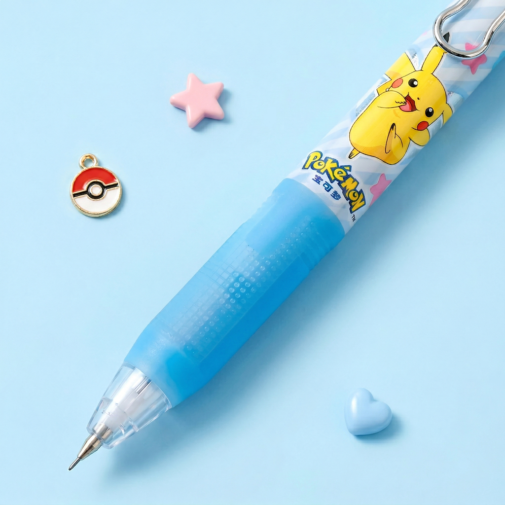 Pokemon Mechanical Pencil Set - Refills + Eraser | Kawaii Pen Shop