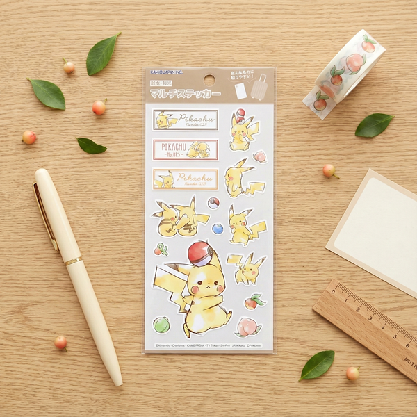 Pokemon Pikachu Number 025 Stickers