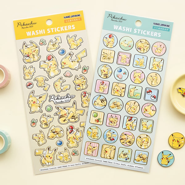 Pokemon Pikachu Number 025 Stickers