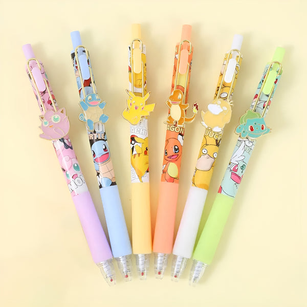 Pokemon Pocket Monster Pals Gel Pens - Limited Candy Quest Collection