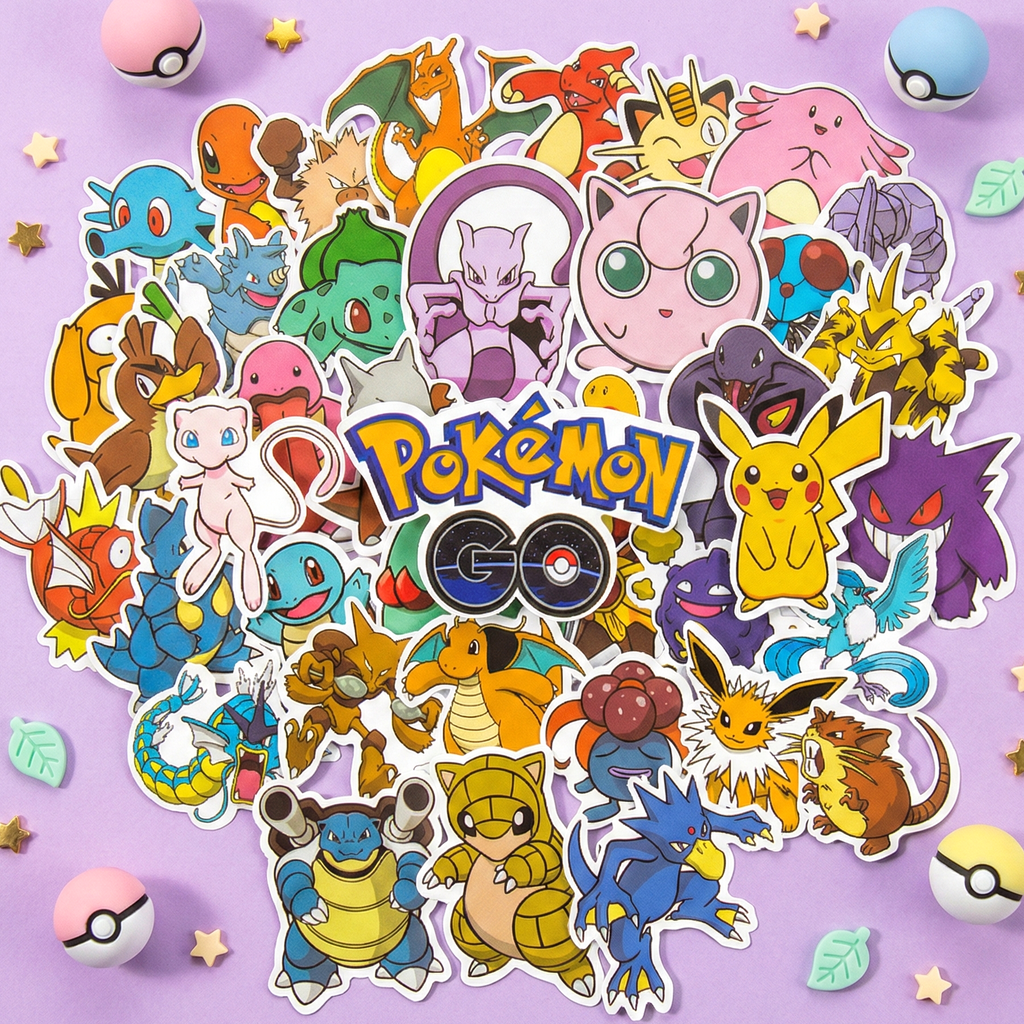 pocket monsters stickers Pokemon Pocket Monster Stickers