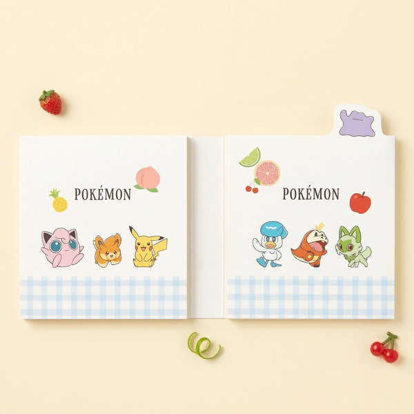 Pokemon Pocket Monsters Sticky Notes - Limited Edition - Blue