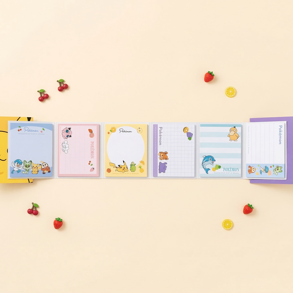 Pokemon Pocket Monsters Sticky Notes - Limited Edition - Blue