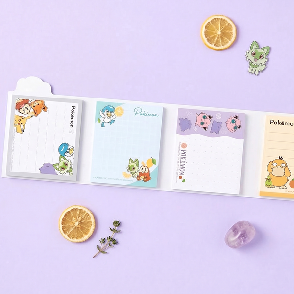 Pokemon Pocket Monsters Sticky Notes - Limited Edition - White