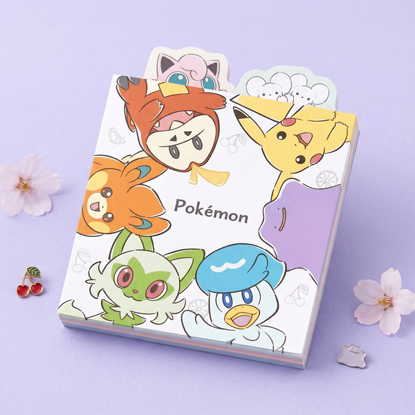 Pokemon Pocket Monsters Sticky Notes - Limited Edition - White