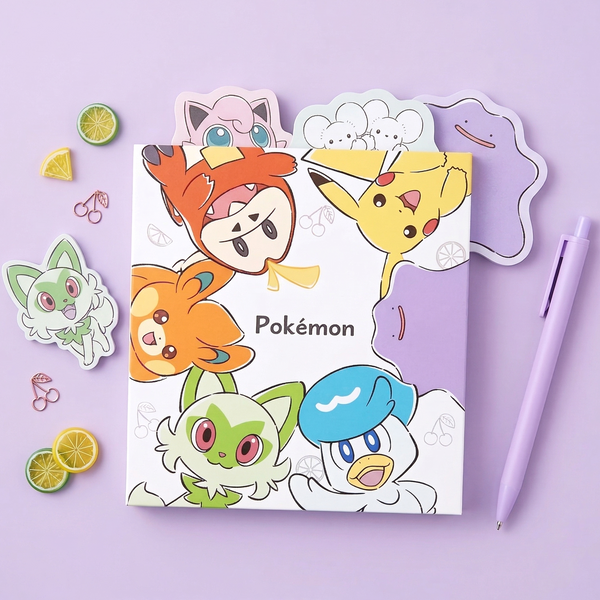 Pokemon Pocket Monsters Sticky Notes - Limited Edition - White