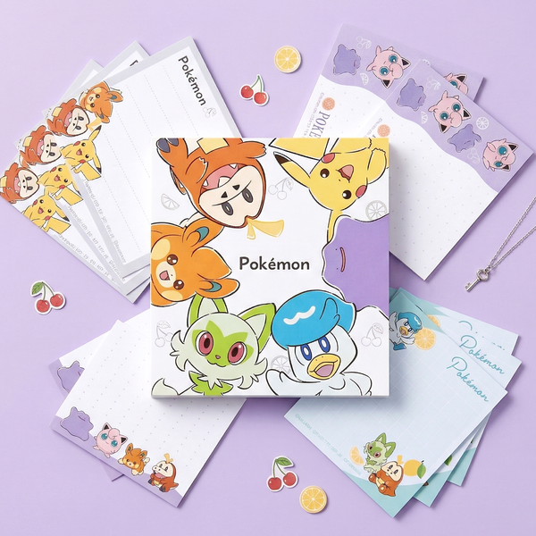 Pokemon Pocket Monsters Sticky Notes - Limited Edition - White